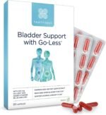 Healthspan Bladder Support with Go-Less® | Supports Good Bladder Health & Urinary Flow | 300 mg Go-Less® | Pumpkin Seed Extract & Soy Germ Extracts | Added Vitamin B6, D3 & Zinc | Vegan (60 Capsules) - Image 2