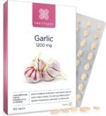 Healthspan Garlic 1,200mg (120 Tablets) | Supports Heart Health & The Respiratory System | Maintains Normal Cholesterol Levels | Added Vitamin B1 | Odour-Controlled & Easy to Swallow | Vegetarian - Image 2