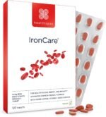 Healthspan IronCare (120 Tablets) | Added Vitamin C & B2, B6 & B12 | Stomach Friendly | Combats Tiredness & Fatigue | Supports Red Blood Cell Formation | Easy-Swallow | Vegan - Image 2