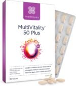 Healthspan Multivitamin 50 Plus | Advance Multivitamin for over-50's | Immune Health Support | 13 Vitamins & 12 Minerals | Ginkgo Biloba & Citrus Bioflavonoids | Vegetarian (90 Tablets) - Image 2