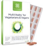 Healthspan Multivitamin for Vegetarians & Vegans, 120 Tablets | Winner Vegan Choice Awards | Promotes Immune Health & Energy Levels | Supports Bones, Teeth & Muscles | with Calcium, Iron & Zinc - Image 2
