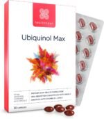 Healthspan Ubiquinol Max | 60 Capsules | with Vitamin C & Vitamin B1 | Tocotrienol Complex | Omega 3 Fish Oil | 280mg coQ10 - Image 2
