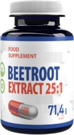 Hepatica Beetroot 12,500mg | 25:1 Extract (500mg) | 120 Vegan Capsules | High Strength Nitric Oxide Booster for Energy & Stamina Health | 3rd Party Lab Tested - Image 2
