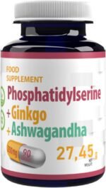 Hepatica Phosphatidylserine + Ginkgo Biloba + Ashwagandha 250mg 90 Vegan Capsules, 3rd Party Lab Tested, High Strength Supplement, Gluten and GMO Free - Image 2
