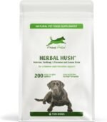 Herbal Hush Calming Tablets for Dogs, Reduce Stress, Barking, Separation, Fear, Scullcap and Valerian with Lemon Balm and L-Theanine, 200 Dog Calming Tablets That Work for Anxiety Relief - Image 2