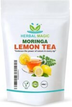 Herbal Magic 100% Pure & Natural Refreshing Moringa Lemon Tea: A Citrusy Boost for Wellness and Vitality, Rich in Vitamins, Minerals & antioxidants Free from Artificial Additives_100g - Image 2