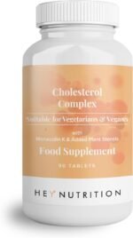 Hey Nutrition Cholesterol Complex Supplement - with Plant Sterols & Pine Bark Extract - Advanced Cholesterol Support - 90 Tablets/30 Servings - Non-GMO, Vegan - Image 2