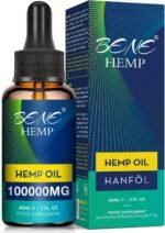 High Strength 100000mg Premium Oil - Supports Joint, Sleep and Stress Relief, Rich in Omega 3-6-9, Vitamin C & E, 100% Vegan (60ml 100000mg) - Image 2