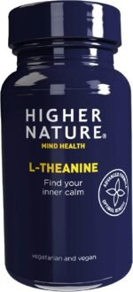 Higher Nature - L Theanine - Find Your Inner Calm - Supports Anxiety & Tension - Green Tea Extract - Anxiety Relief - Gluten Free - Vegan & Vegetarian - 90 Capsules - Image 2