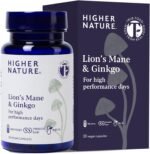 Higher Nature - Lion's Mane & Ginkgo - for High Performance Days - High Strength Ginkgo Biloba 6000mg & Lion's Mane Mushroom 3000mg - Vegan Formula - 30 Capsules - Image 2