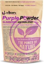 Hion Purple Powder - SLIMBERRY METABLEND Award-Winning UK-Made Superfood Blend | 16 Nutrient-Rich Fruits incl. Green Coffee & ACV | Boost Energy & Curb Cravings | Vegan, Gluten-Free | 30 Servings - Image 2