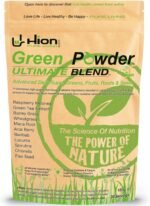 Hion Super Greens Powder | 11 Superfoods incl. Wheatgrass, Spirulina, Chlorella & Green Tea | Energy, Gut & Immune Support | No Fillers | Vegan & Gluten-Free | 30 Servings | Award-Winning & UK Made - Image 2