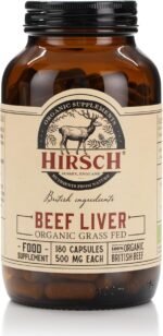 Hirsch Organic UK Grass Fed Beef Liver Supplement - Soil Association Certified 100% Organic and Glyphosate Free & Vitamin & Mineral 3rd Party Tested - Image 2