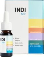 INDI Rest Natural Sleep Aid Dropper Bottle | 100% Plant-Based Insomnia Relief with Ashwagandha | Peppermint Flavour | Made in UK | 10-20 Servings - Image 2