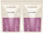 INNOPURE Odourless Garlic 5000mg (240 Capsules) Vegan Society Certified - Immune Support - No Artificial Fillers or Binders - Made in The UK (2 Pack) - Image 2