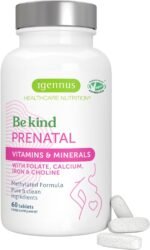 Igennus Advanced Prenatal Methylated Multivitamin, Folate for MTHFR, High Absorption, Clean Label, with Calcium, Choline, Magnesium & Gentle Iron, Complete Vegan Pregnancy Vitamins, 60 Tablets - Image 2