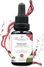 Immune Support for Children 30ml | Immune System Booster Vitamin C + Elderberry | Sugar Free for Newborn Baby & Kids UK Made Vegan Mini Liquid | Long Supply. 20 Drops Daily - Image 2