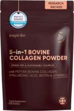 Inspiriko Bovine Collagen Powder for Women - 50 Servings, Grass-Fed Peptan Collagen Supplements for Women with Hyaluronic Acid, Biotin & Vitamin C. Hydrolyzed Collagen Peptides for Beauty & Wellbeing - Image 2