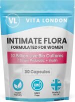 Intimate Flora Probiotics for Women | 10 Billion Live Bio Cultures | 7 Strain Probiotic + Inulin | 30 Capsules (Not Tablet, Gummies or Powder) | Vegan, Made in UK - Image 2