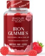 Iron Gummies – Sugar-Free & Vegan | High Strength 20mg for Energy, Immunity | with Vitamin C, B12 & Folic Acid | Alternative to Iron Tablets & Drops | Supplements for Women & Men | 1 Month Supply - Image 2
