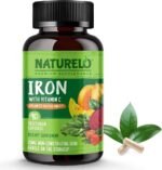 Iron Supplement with Vitamin C & Whole Food Blend – Gentle Iron Capsules for Women & Men – Supports Energy, Pregnancy, Anemia & Vegan Diets – 90 Mini Capsules (3-Month Supply) - Image 2