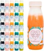 Juice Cleanse, 5 Day Detox Cleanse - 25 x 250ml, Healthy Juice Diet, Cold Pressed Fruit & Vegetables, Freezer Friendly, Vegan, Dairy & Gluten-Free, No Added Sugar or Preservatives - Image 2