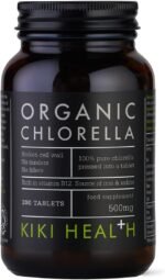 KIKI Health Organic Chlorella Tablets | 100% Organic Chlorella - Digestive, Immune, & Brain Health | Natural Source of Vegan Protein & Vitamins | Superfood for Detox Support, 200 Tablets (500mg) - Image 2
