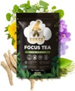 KUKER Focus Tea Loose Leaf 100g – Brain Boost Herbal Mix with Green Tea, Brahmi, Ashwagandha & Rosemary – Natural Nootropic for Mental Clarity & Concentration - Image 2
