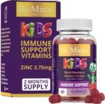 Kids Immune Support Vitamins, Kid Immune System Booster, Zinc for Kids, Triple Immunity Gummies, Children's Gummy with Vitamin C, Zinc and Elderberry, Support Immunity, Great Tasting Antioxidant - Image 2
