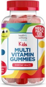 Kids Multivitamin 120 Gummies | Strawberry Flavour| Essentaial Vitamins & Minerals Including Vitamins A, C, B6, B12, D3 and E - Image 2