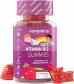 Kids Vitamin B12 Gummies - Vitamin B Complex - with B1, B2, B6, Biotin, Folic Acid - Energy & Metabolism Support - Alternative to Vitamin B12 Tablets - 30 Gummies - Vegan - Novomins - Image 2