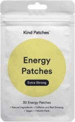 Kind Patches | Energy Patches - Extra Strong | Energy Boost Support | Botanical Plant-Based Formula with Caffeine, Red Ginseng & Vitamin B Complex | 30 Vegan Patches - Image 2