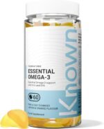 Known Essential Omega 3 Gummies – Lemon & Orange Flavour – Tasty Gummy Alternative to Soft-Gels – 120mg Omega 3 with DHA & EPA – Supports Heart Health & Wellbeing – 1 Month Supply – for Men & Women - Image 2