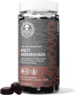 Known Multi Mushroom Gummies 1,930mg/Serving – Blackcurrant Flavour – Lions Mane, Reishi, Cordyceps, Chaga, Maitake – Brain, Focus, Immune Support – 60 Gummies, 1 Month Supply – Vegan Supplement - Image 2