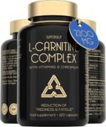 L-Carnitine Capsules 2200mg - High Strength L-Carnitine Complex with Vitamins D & B - Pre-Workout Energy Supplement - Reduces Tiredness & Helps Metabolism - 120 Tablets - UK Made L Carnitine Tartrate - Image 2