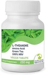 L-Theanine 250mg Amino Acid Green Tea Veg x7 Sample Pack Capsules Pills Health Supplements Quality Nutrition UK - Image 2