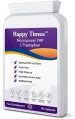 L-Tryptophan 220mg Free Form 90 Capsules (V) Vegan Capsules |3 Months| Serotonin Boost, Anxiety Brain Fog & Sleep NOOROPOWER TRP| Melatonin| UK Made| Highest Permitted dose - Image 2