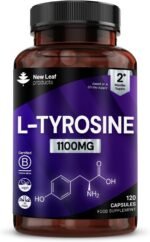 L-Tyrosine Supplement 1100mg - Free Form Amino Acid - 120 Vegan Capsules - Fermented High Strength L Tyrosine Supplement - No Artificial Preservatives - Image 2