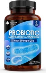 Lactobacillus Acidophilus Supplements 365 Tablets High Strength - Digestive & Gut Health Supplements Lactobacillus Live Cultures for Gut Health - Vegan, GMO-Free, Gluten-Free, GMP, UK Made - Image 2