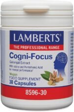 Lamberts Cogni-Focus Capsules – with Bacopa, Ginkgo & Iodine – Brain Function & Mental Performance Support – 30 Capsules - Image 2