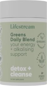 Lifestream Greens Daily Blend Superfood Powder with Organic Spirulina Barley Grass & Chlorella for Energy Detox Immunity Support Natural Nutrient Boost Vegan-Friendly 3g Daily Dose 100g 1/2 - Image 2
