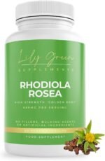 Lily Green Rhodiola Rosea Capsules | 600mg Per Serving Rhodiola-Rosea Supplements for Anxiety, Adaptogenic & Cognitive Support | Non-GMO, No Artificial Additives | 90 Capsules | Made in UK - Image 2