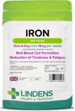 Lindens - Iron 14mg Tablets - 360 Vegan Tablets - UK Made - Reduce Tiredness, Increase Energy | Creates Healthy Red Blood Cells, Normal Oxygen Transportation | (12 Months Supply) - Image 2