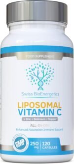 Liposomal Vitamin C Complex with Zinc, Selenium and Copper : All-in-ONE Enhanced Absorption Immune Support : 250mg, 120 Vegan Capsules (4 Month Supply) : Non-GMO, Made in UK - Image 2