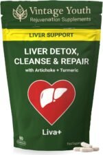 Liva+ Liver Support Supplement | 5-in-1 Formula for Detox, Fatty Liver Recovery & Cleanse | Promotes Skin & Antioxidant Function - Image 2