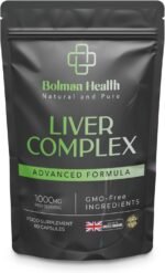 Liver Complex | 60 Capsules | 30 Day Supply | Advanced Formula with TUDCA, NAC & Psyllium Husk | Supports Liver Function, Detox, Digestion & Well-Being | GMO-Free | Vegan Friendly | UK Made - Image 2
