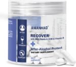 Liver Support Recover | Liver Detox Supplement with DHM + L-Cysteine | Feel Better After Drinking & Support Your Liver | 12 Doses | Dihydromyricetin, Cysteine, Prickly Pear, B-Vitamins, Ginger - Image 2