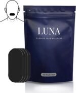 Luna Sleep Tape - Dermatologically Tested - 30 Strips (Black) - Mouth Tape for Sleeping, Women and Men - Supports Nasal Breathing and Reduces Snoring. Gentle But Strong Adhesion - Image 2