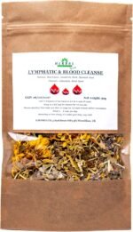 Lymphatic & Blood Detox Tea - Herbal Cleansing Blend with Dandelion, Birch & Cleavers - Supports Blood Purification, Liver & Kidney Health 50g - Image 2