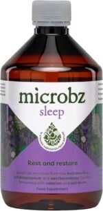 MICROBZ Sleep Daily Probiotic (31 Servings) – Liquid Probiotics for Gut Health & Relax, Sleep Supplement for Women & Men, Soil-Based Bacteria, 100% Natural, Vegan & Gluten Free - Image 2